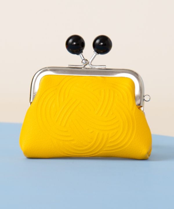 AWAIRO MIZUHIKI - Small GAMAGUCHI Clasp Pouch