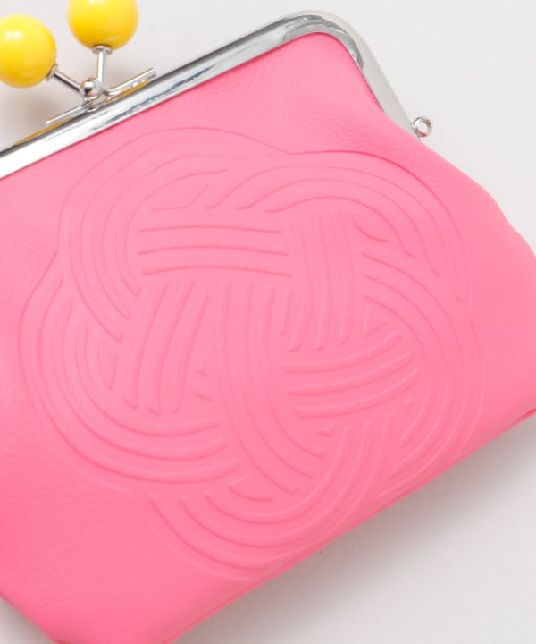 AWAIRO MIZUHIKI - Double GAMAGUCHI Clasp Purse