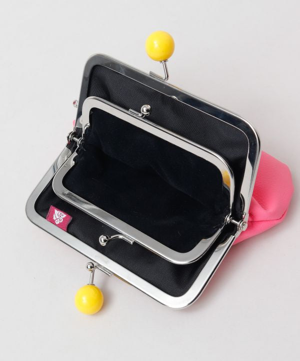 AWAIRO MIZUHIKI - Double GAMAGUCHI Clasp Purse