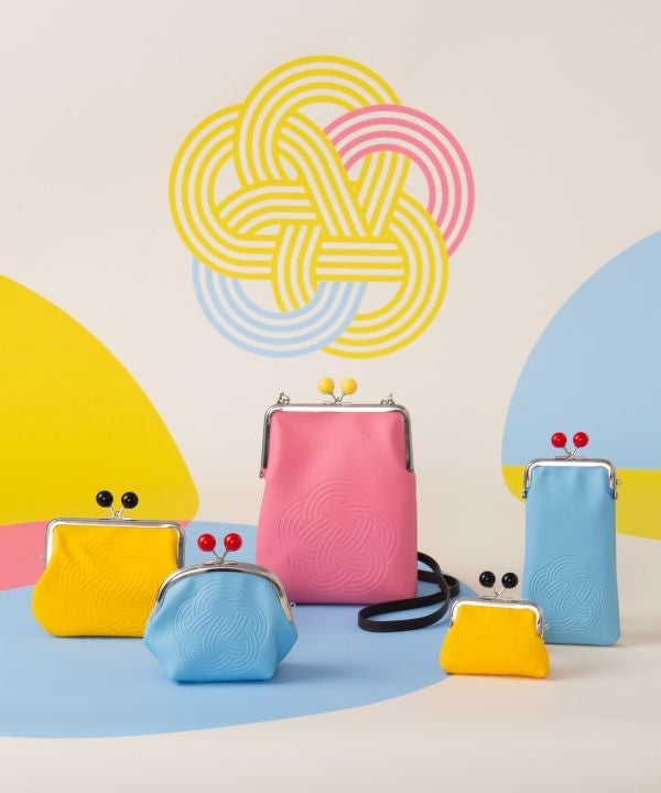 AWAIRO MIZUHIKI - Double GAMAGUCHI Clasp Purse