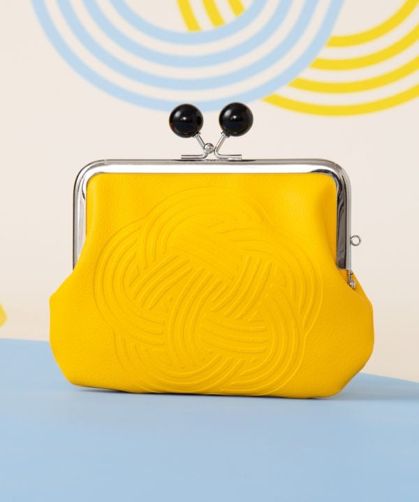 AWAIRO MIZUHIKI - Double GAMAGUCHI Clasp Purse