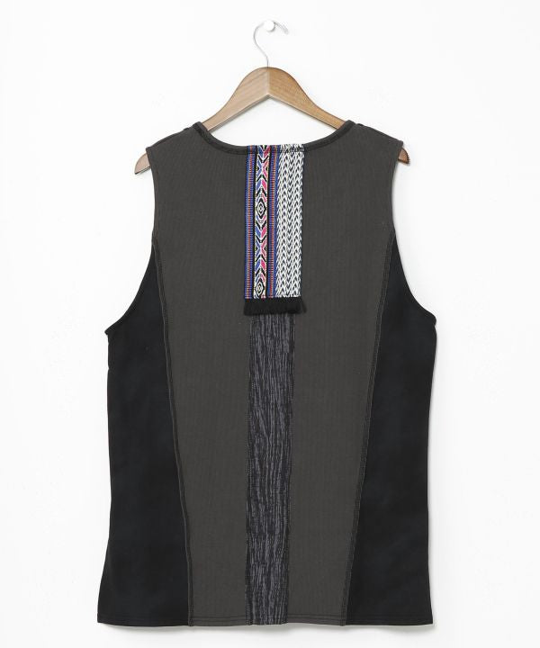 Men's Patchwork Tank Top