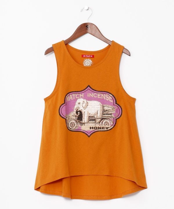 Match Incense Graphic Tank Top