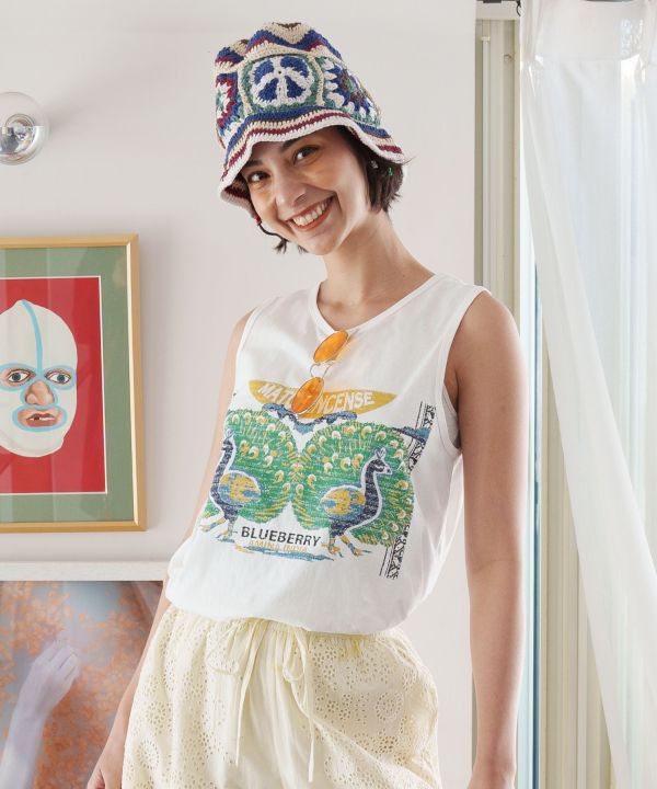 Match Incense Graphic Tank Top