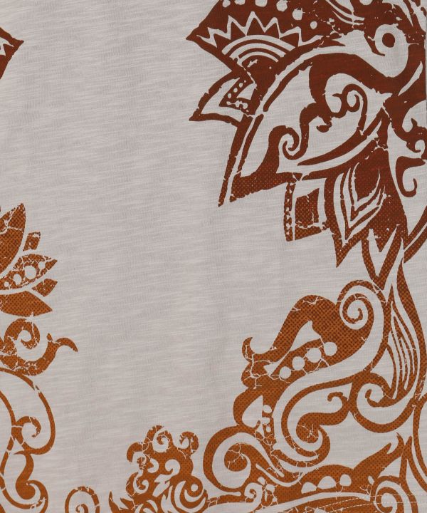 Tribal Lotus Graphic Tank Top