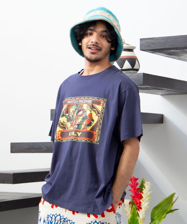 Match Incense Graphic T-shirt - XL
