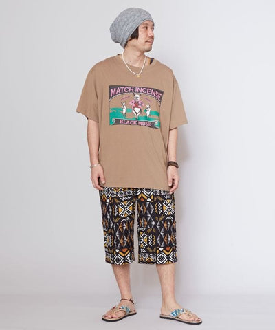 Match Incense Graphic T-shirt - XL by AMINA - Ametsuchi