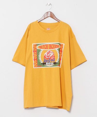 Match Incense Graphic T-shirt - XL by AMINA - Ametsuchi