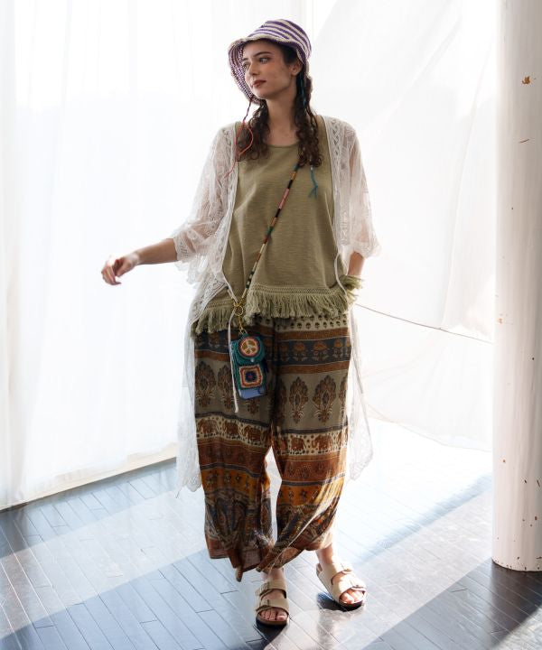 Bohemian Lace Kimono Cardigan