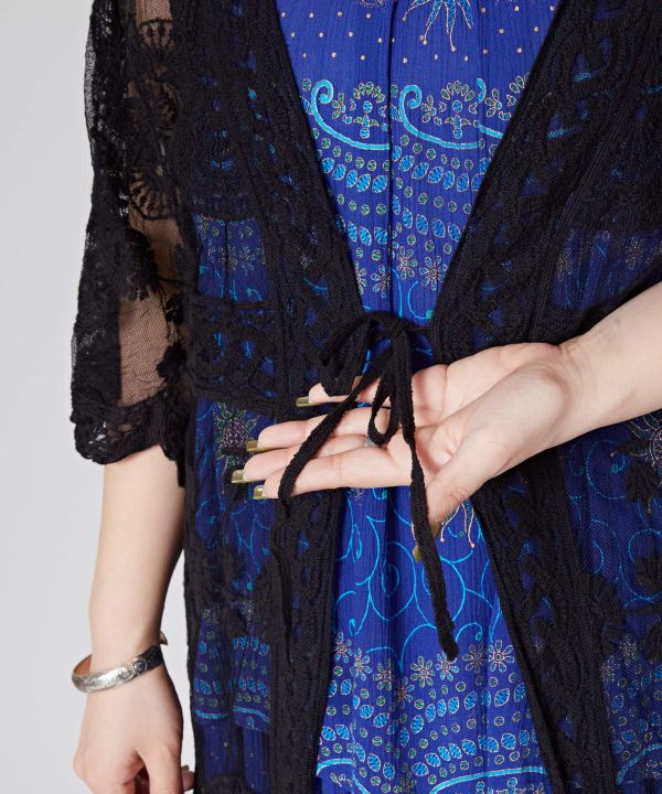 Bohemian Lace Kimono Cardigan