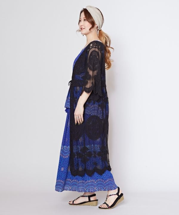 Bohemian Lace Kimono Cardigan