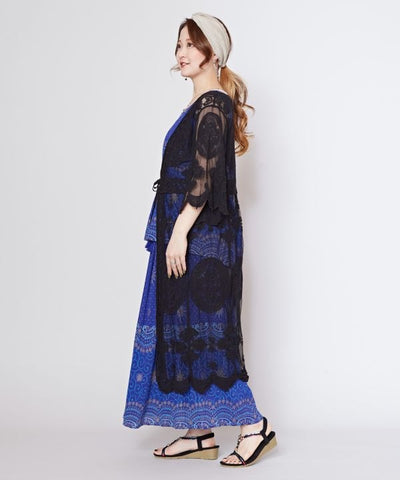 Bohemian Lace Kimono Cardigan