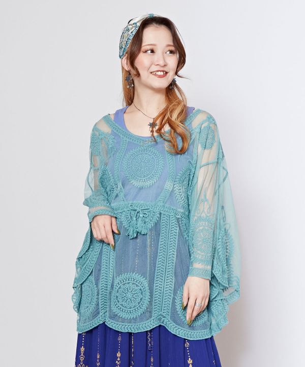 Bohemian Lace Pullover