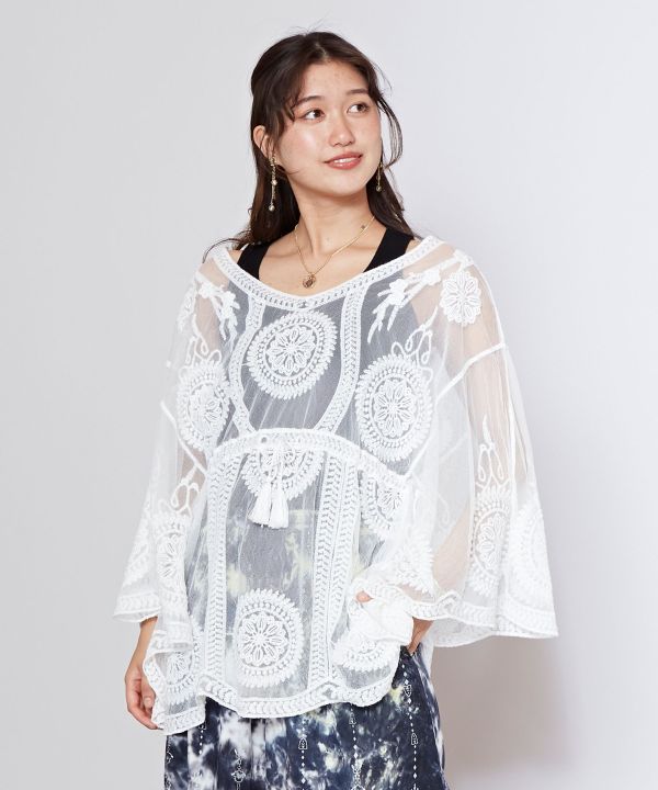 Bohemian Lace Pullover