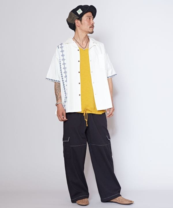 Embroidered Cotton Shirt