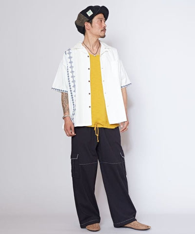 Embroidered Cotton Shirt