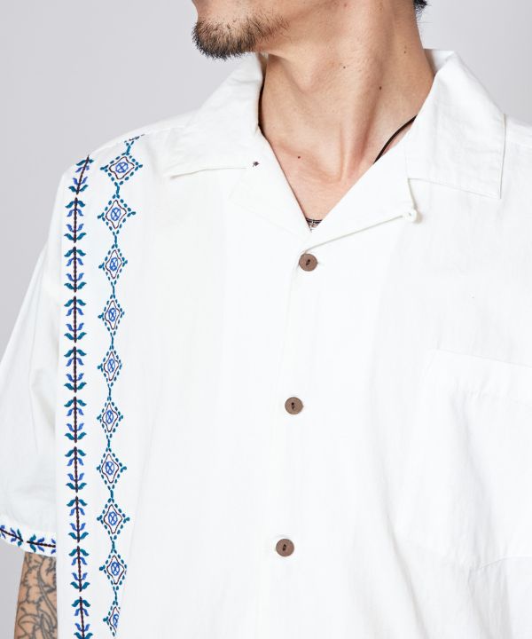 Embroidered Cotton Shirt