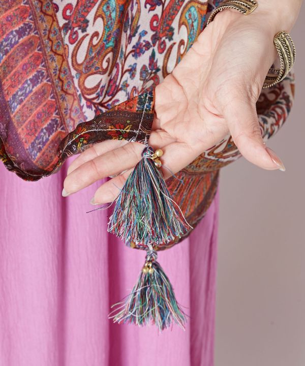 UV Protection Bohemian Kimono Cardigan Cardigans & Outerwear by AMINA - Ametsuchi