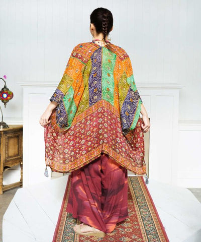 UV Protection Unisex Bohemian Kimono Cardigan by AMINA - Ametsuchi