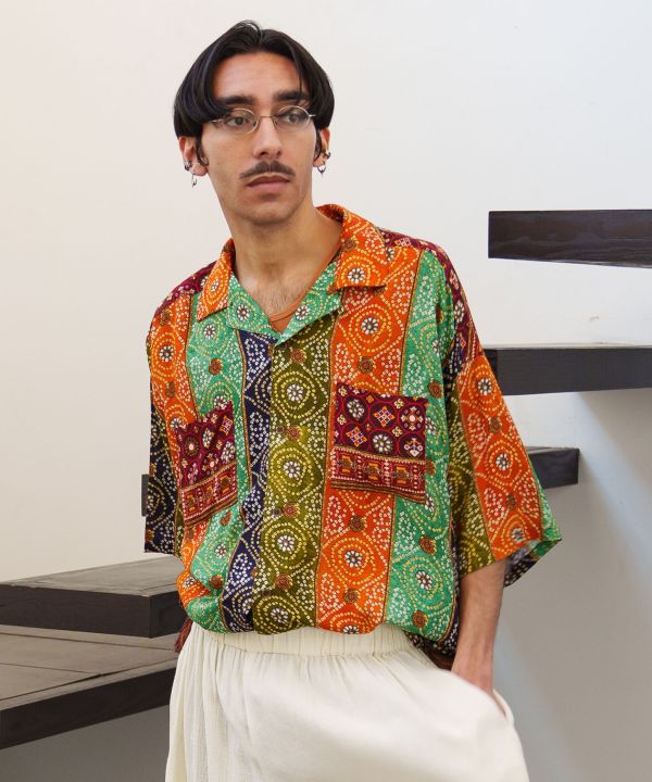 Unisex Effortless Bohemian Shirt Tops by AMINA - Ametsuchi