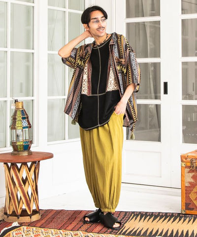 Unisex Effortless Bohemian Shirt by AMINA - Ametsuchi