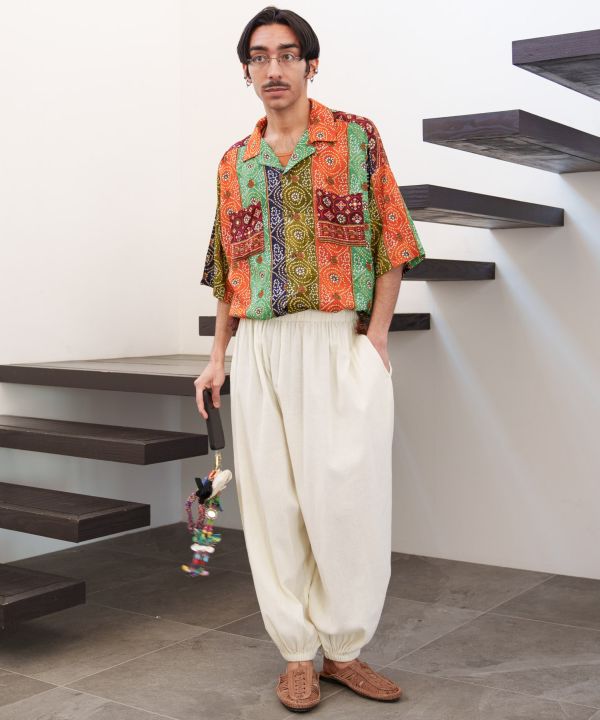 Unisex Effortless Bohemian Shirt by AMINA - Ametsuchi