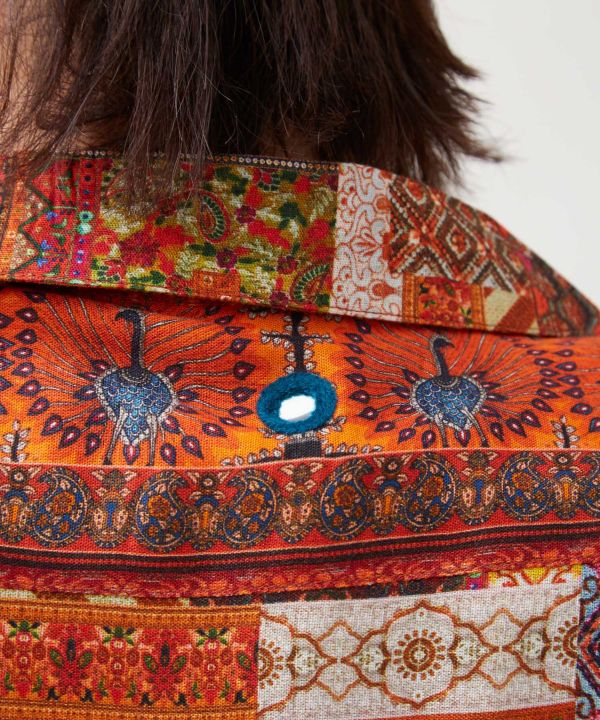 Unisex Effortless Bohemian Shirt by AMINA - Ametsuchi