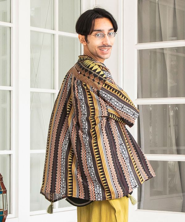 Unisex Effortless Bohemian Shirt by AMINA - Ametsuchi