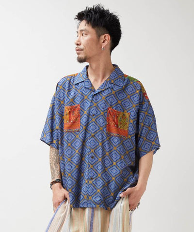 Unisex Effortless Bohemian Shirt by AMINA - Ametsuchi