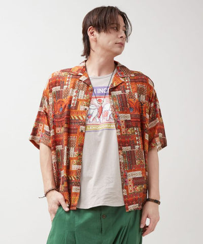 Unisex Effortless Bohemian Shirt by AMINA - Ametsuchi