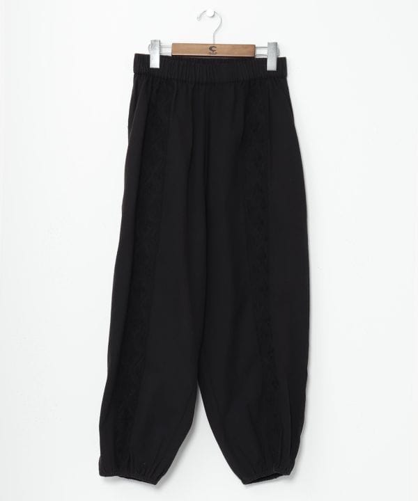 Acid Wash Cotton Volume Pants