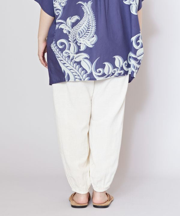 Acid Wash Cotton Volume Pants