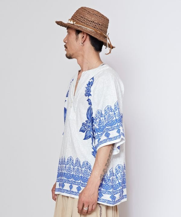 Men's Lotus Pattern Pullover