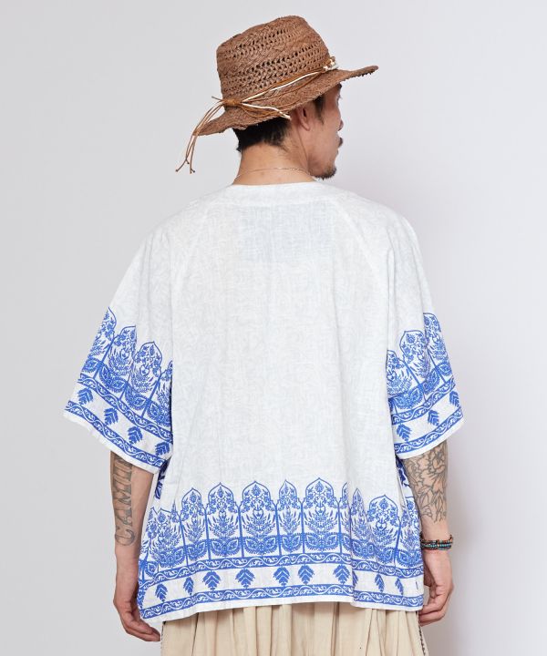 Men's Lotus Pattern Pullover