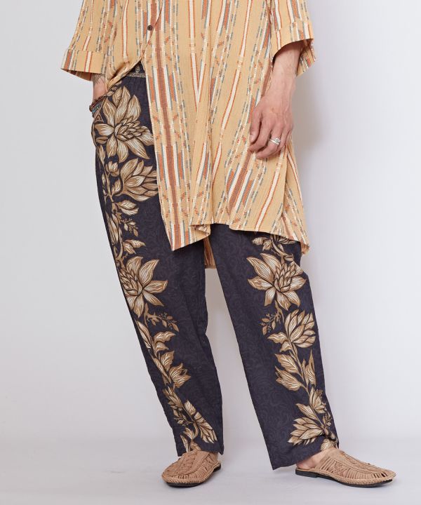 Men's Lotus Pattern Pants