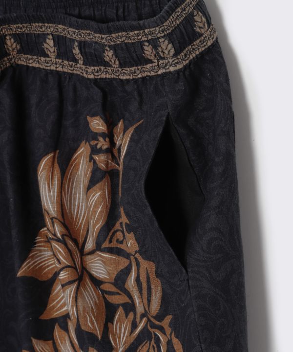 Men's Lotus Pattern Pants