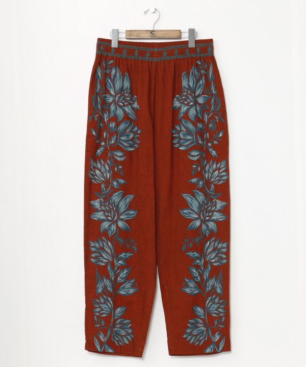 Men's Lotus Pattern Pants