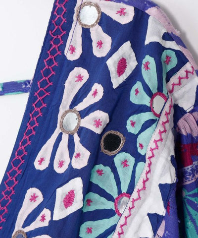 Ethnic Mirror Embroidered Dress