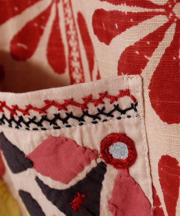 Men's Ethnic Mirror Embroidered Shirt