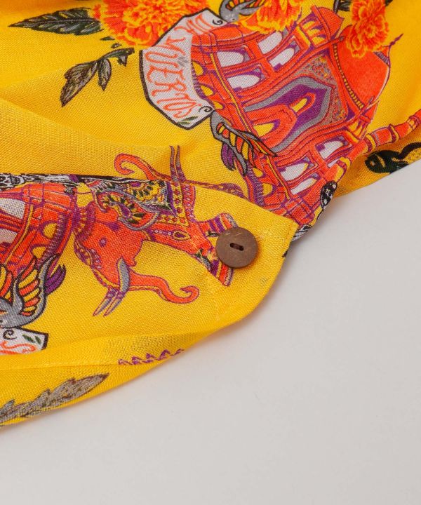 ผ้าห่อตัว Calavera สำหรับการเดินทางพร้อมป้องกันรังสี UV