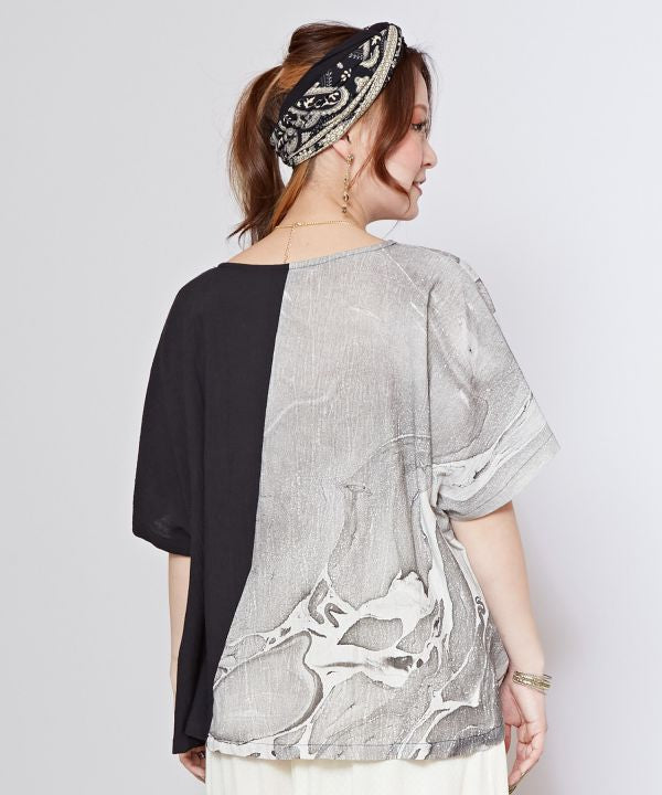 Asymmetric Pullover T Shirt