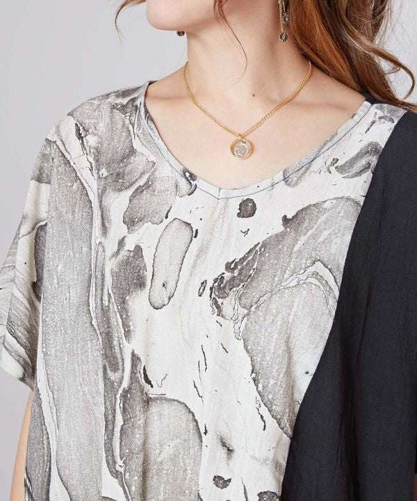 Asymmetric Pullover T Shirt