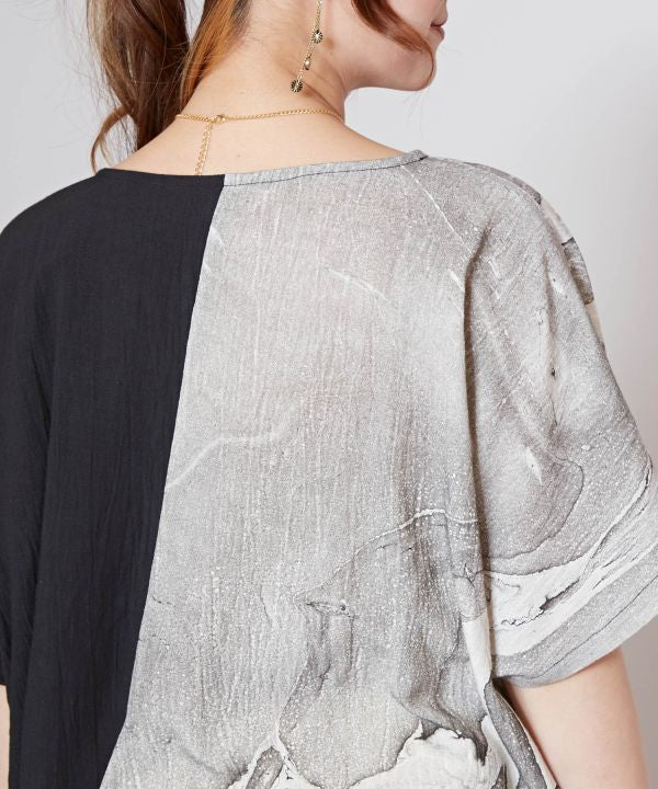 Asymmetric Pullover T Shirt
