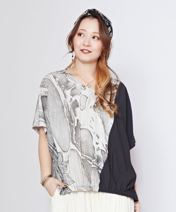 Asymmetric Pullover T Shirt