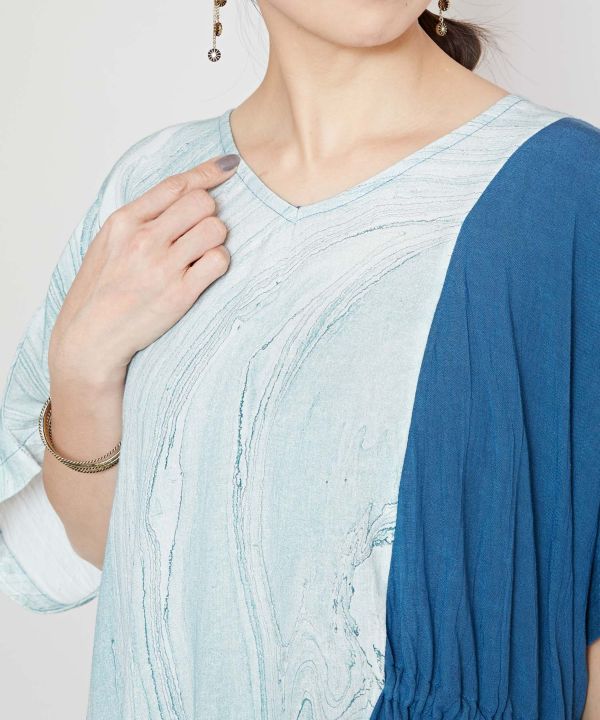 Asymmetric Pullover Dress