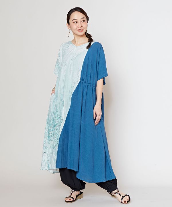 Asymmetric Pullover Dress