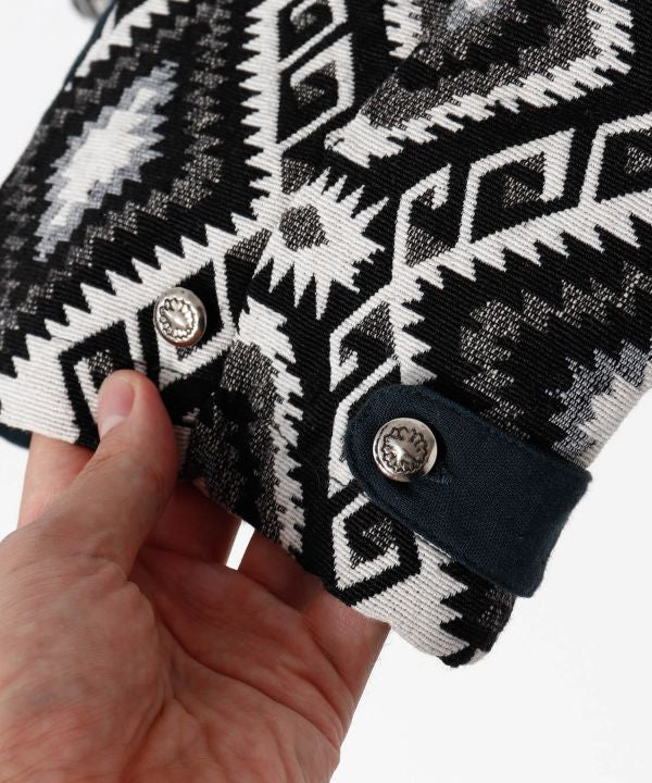 Jacquard Patchwork Shorts