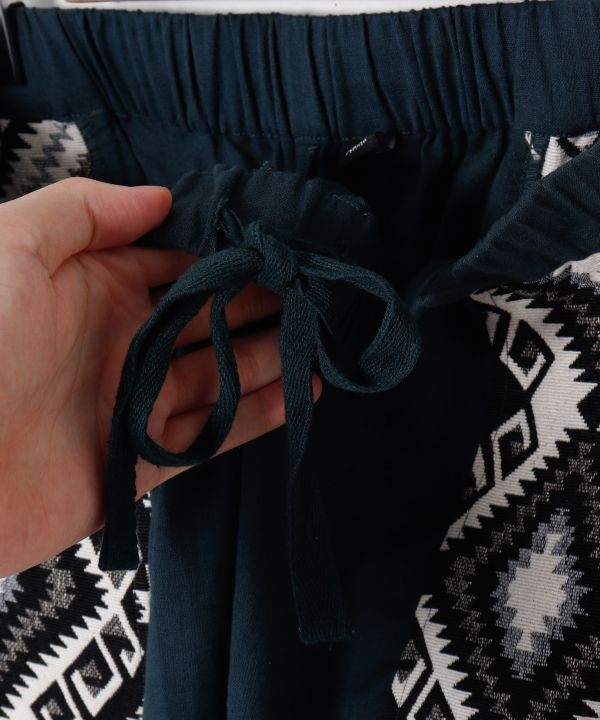 Jacquard Patchwork Shorts