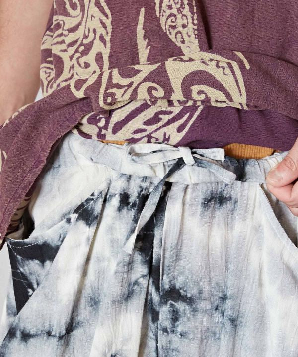 Unisex Tie Dye Harem Pants
