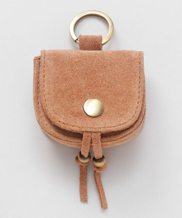 Suede Leather Small Pouch